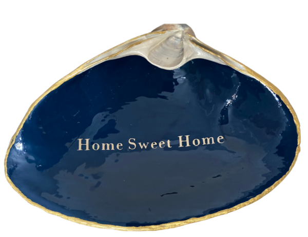 Home Sweet Home on Navy Blue ChrisClineDesign