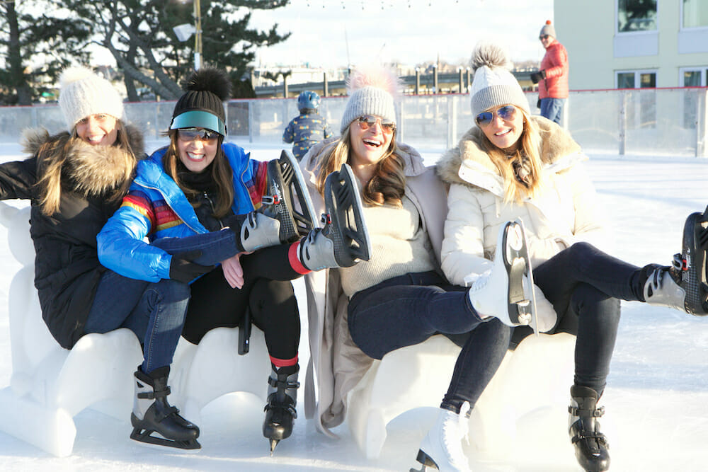 Ice Skating at Gurneys • Newport Living & Lifestyles